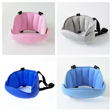 Asiento de coche ajustable para bebés y niños cabeza de apoyo fija almohada de bebé para dormir correa de fijación protección para el cuello reposacabezas de seguridad(China)