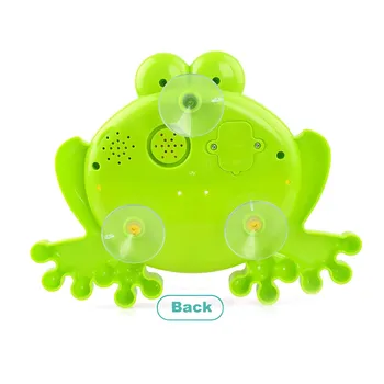 

Cute Frog Bubble Machine Musical Bathtub Soap Children's Shower Supplies
