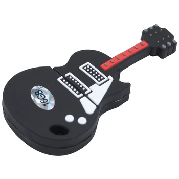 

Creative USB Memory Card, 16GB, Guitar Shape, Black