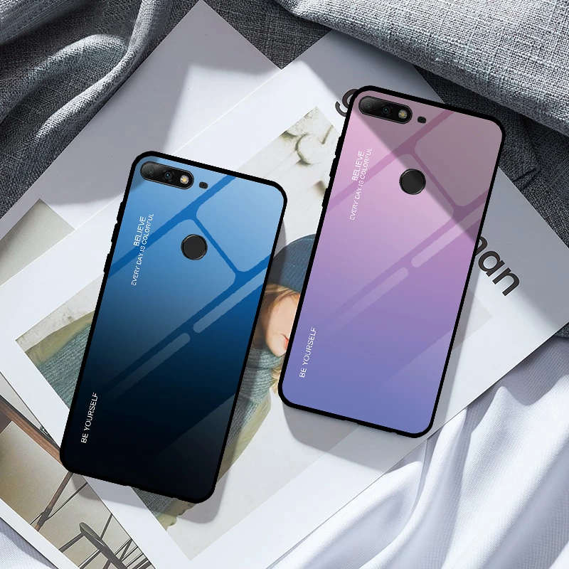 DATALAND huawei p30 lite case Tempered Glass Luxury Protective cover case for Huawei Mate 20 10 9 P10 P20 P30 Pro Lite