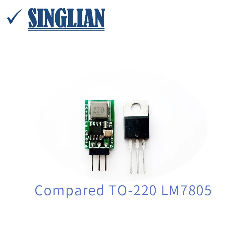 5 шт. напряжение Регулятор заменить на 220 LM7805 7805 5V позитивные регуляторы