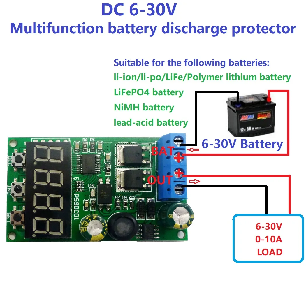 15A DC 6 30 в свинцово кислотный NiMH LiFePO4 Li Ion литий полимерный литиевый аккумулятор