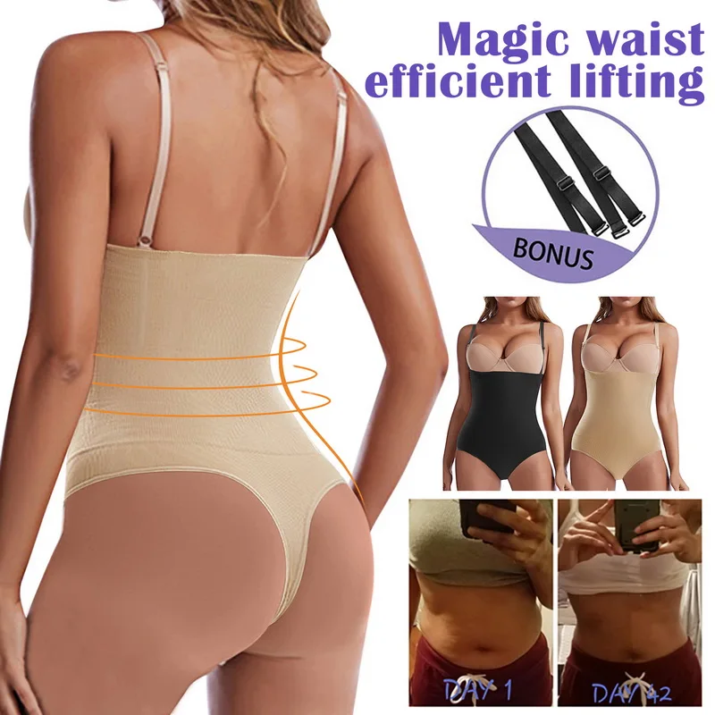 Fajas Reductoras Latex Body Shaper Bodysuit Shapewear Surgery Girdle Slimming Underbust Corset Butt Lifter Waist Trainer Panties spanxs