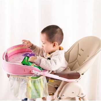 

Baby Car Tray Plates Portable Waterproof Dining Drink Table Fence for Kids Car Seat Child Cartoon Toy Holder Storage Baby Fence