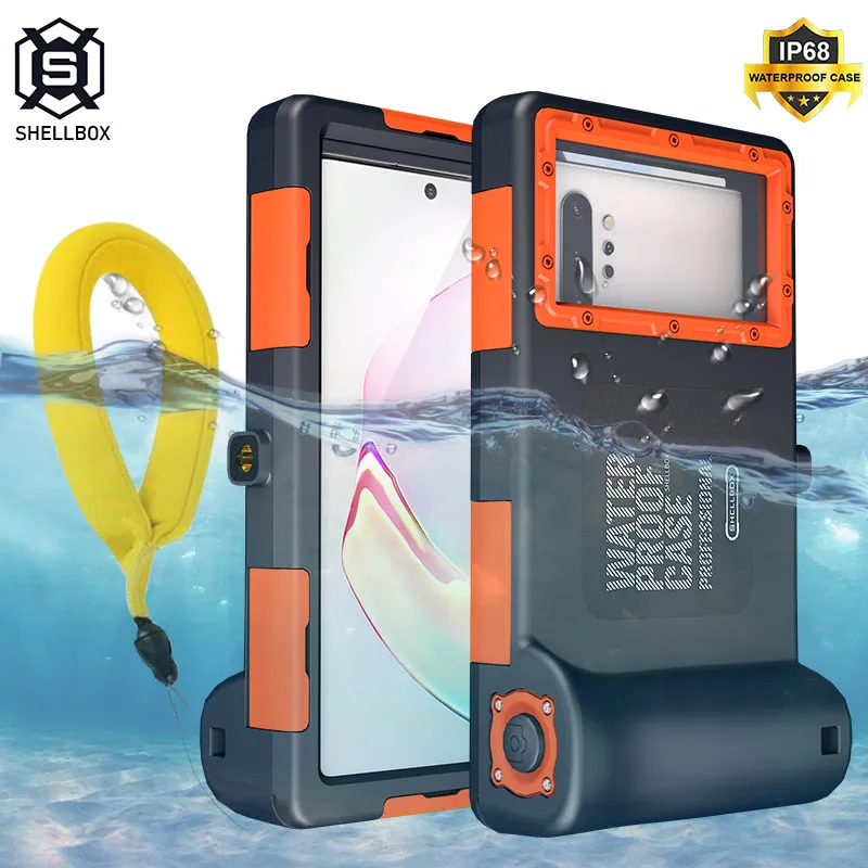 Professional Diving Case for Samsung S10 S9 S8 Note 10 9 8 Coque 15M Depth Waterproof Cover for iPhone 12 11 Pro XS Max