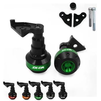 

Motorcycle Falling Protection Frame Sliders Engine Fairing Guard Anti Crash Pad Protector For KAWASAKI ZX-10R ZX10R ZX 10R 08-15