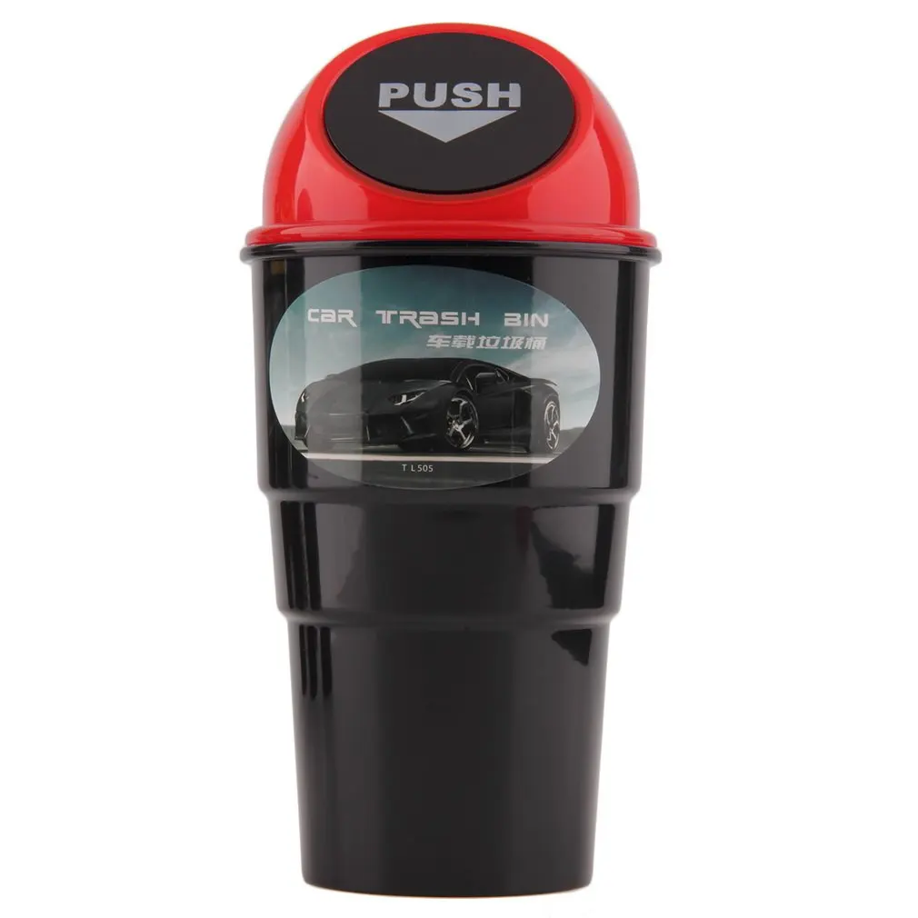 Удобный Мини Автомобильный домашний мусор для мусора мусорный ящик держатель