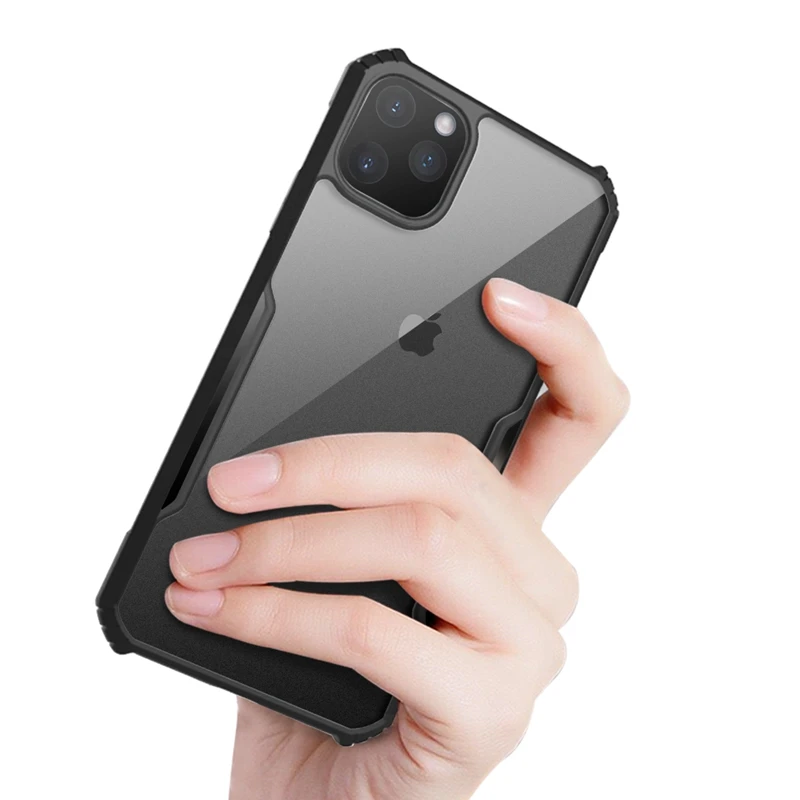 Contrast Color Frame Matte Hard PC Protective Phone Case For Etui iPhone 11 Pro Max XR XS 7 8 Plus SE 2020 Back Cover Coque | Мобильные