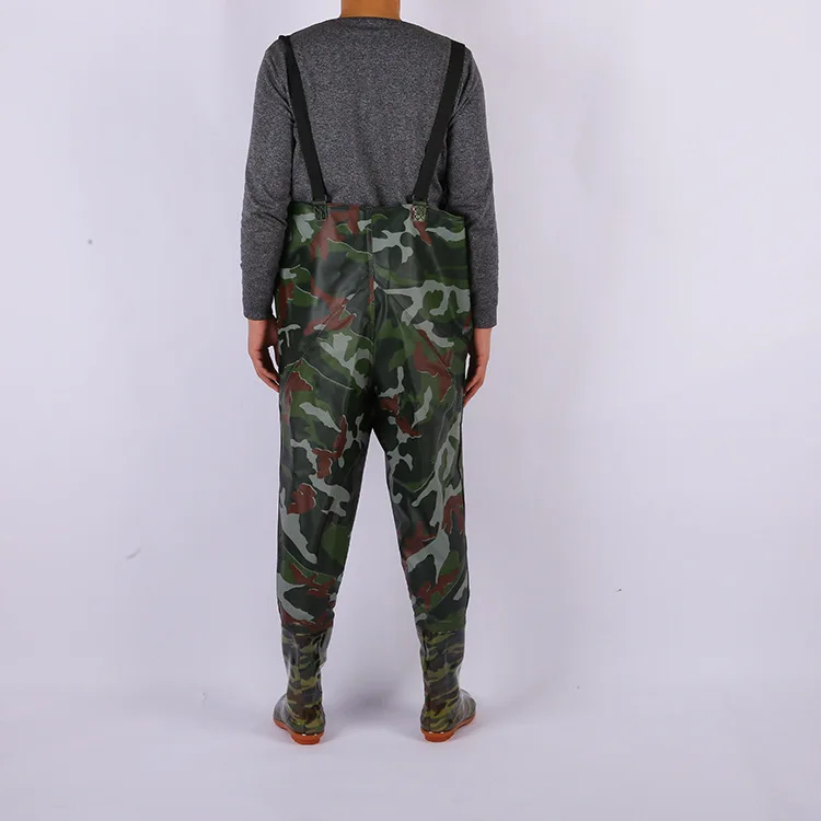

Water Pants Half-length Waders Camouflage Labor Safety Waterproof Pants Thick Fishing Aquatic Products Market PVC Rubber Pants