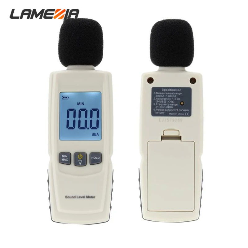 

LAMEZIA Mini Decibel Sound Level Meters Noise Logger Audio Detector Digital Diagnostic-tool Automotive Microphone