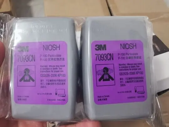 

P100 particulate filter 7093 with NIOSH standard