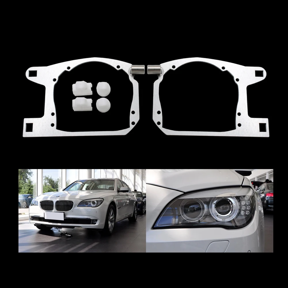 

Автомобильный Стайлинг Taochis, комплект модульных адаптеров, держатель кронштейна для BMW 7 F01/F02 2008-2015 ZKW Hella 3R G5, объектив проектора