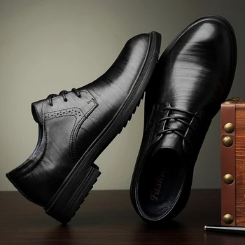 

37-47 mens formal shoes business Stylish comfortable Gentleman's formal shoes men 2019 new