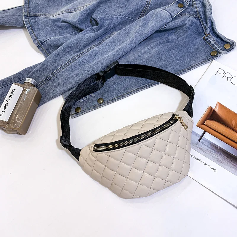 

2019 Summer New Rhombus Fashion & Sports Wallet Chest Pack Shell-Type Multi-functional WOMEN'S Bag Sports WOMEN'S Bag