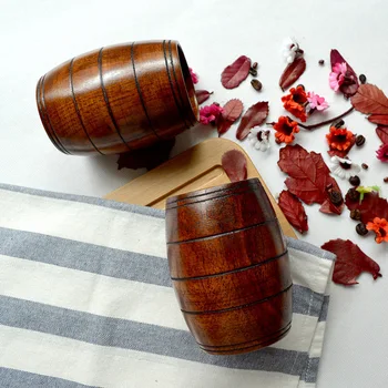 

Woodiness Originality The Whole Wood Beer Cup Cask Wooden Cup Originality Personality Wood Cup Cup Personality Restaurant Korean