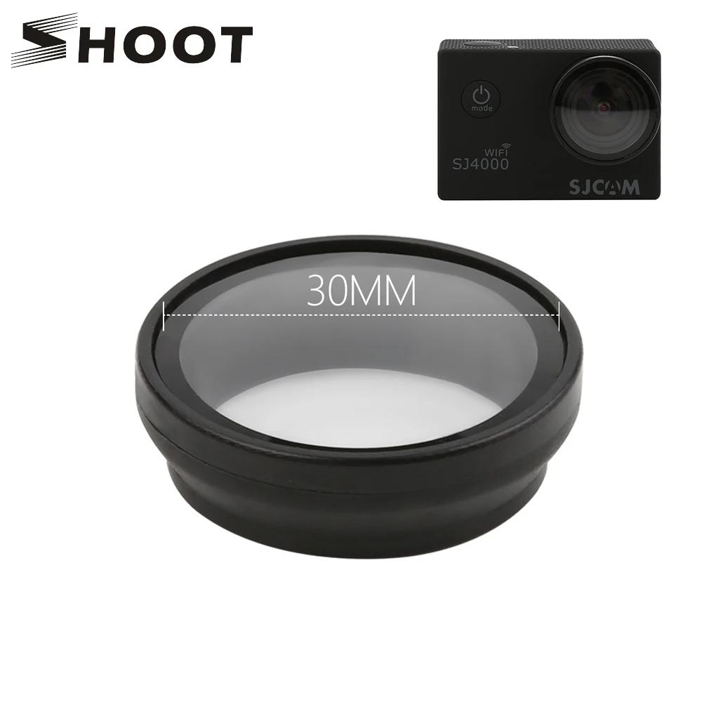 Съемка УФ фильтр для SJCAM SJ4000 + Wifi h9 h9r C30 объектива камеры 4000 Plus C10S аксессуары
