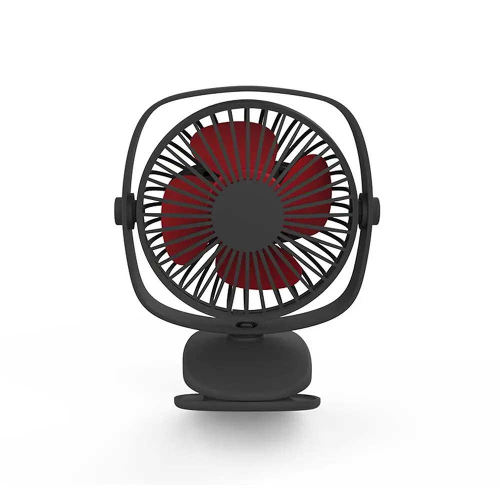 

Usb Small Fan Mini Mute Rechargeable Portable Stroller Student Dormitory Bedside Office Professional Fashion
