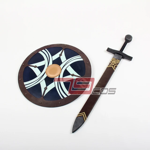 Game Hyrule Warriors: Age of Calamity Link Cosplay Weapon Shield