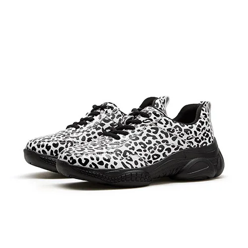 Leopard RY-РЕЛА/Модные леопардовые кроссовки г. Новая осенне-летняя обувь на платформе повседневная легкая обувь, увеличивающая рост - Цвет: Leopard