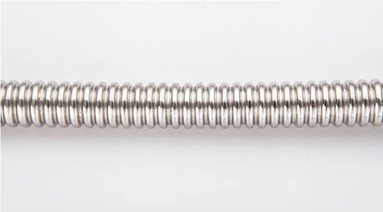 Stainless Steel Bellows Water Heater Hot And Cold Hard Wave Flexible Metal Tubing 4 Tranche of the Water Inlet Tube DN15