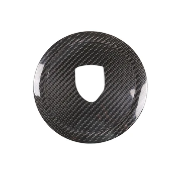 

Carbon Fiber Steering Wheel Panel Cover Trim for Porsche-718 2016-2019 911 2013-2018