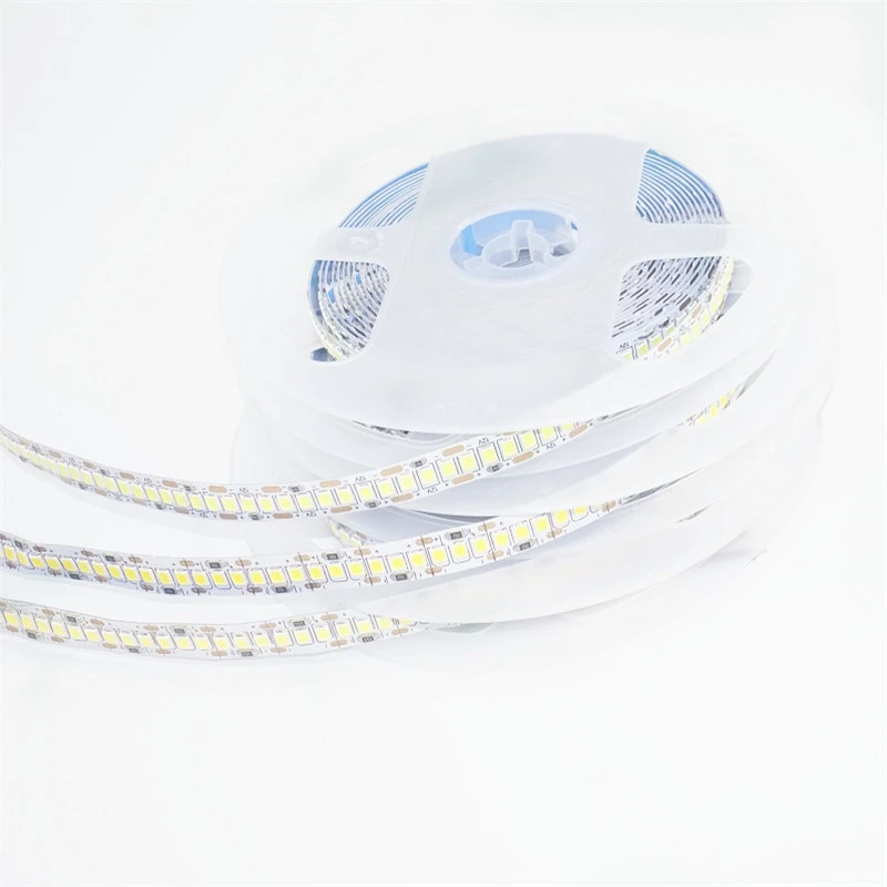 

12VDC 240LED/Meter 2835 18W/M Strip Indoor Use 10mm 1.25cm Cut Tape Light 5m/Roll Ultra Brightness Flexible Soft Strip