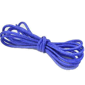 

1 Pair Fashion Magic Reflective Shoelaces Gold Silk Pearl Light Round Shoe Laces High Quality Safety Outdoor Sports Shoestrings