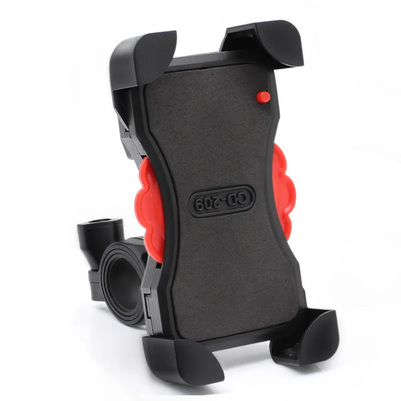 Phone Holder for iPhone Samsung Motorcycle Mobile Cellphone Holder Bike Handlebar Clip Stand GPS Mount Bracket 12V Double USB