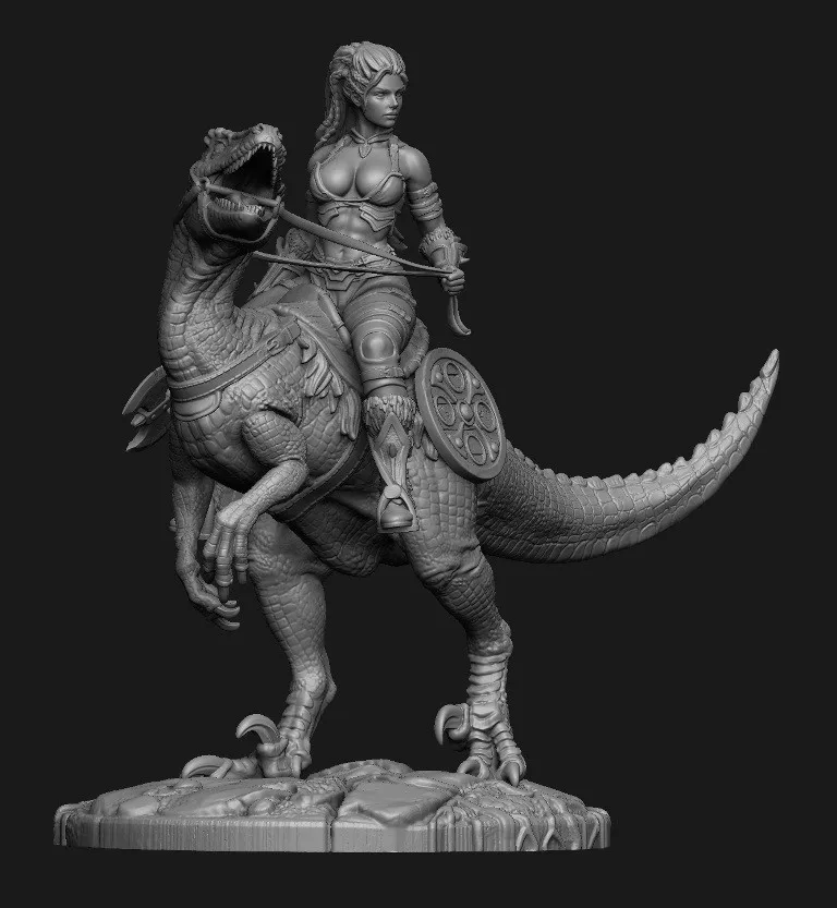 

1:32 Resin Figure Model Kit Unassambled Unpainted //G592(No rope)