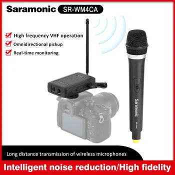 

Saramonic SR-WM4CA Camera Professionnel Wireless Handheld Microphone System for Canon Nikon Sony DSLR Camera &Camcorder Youtube