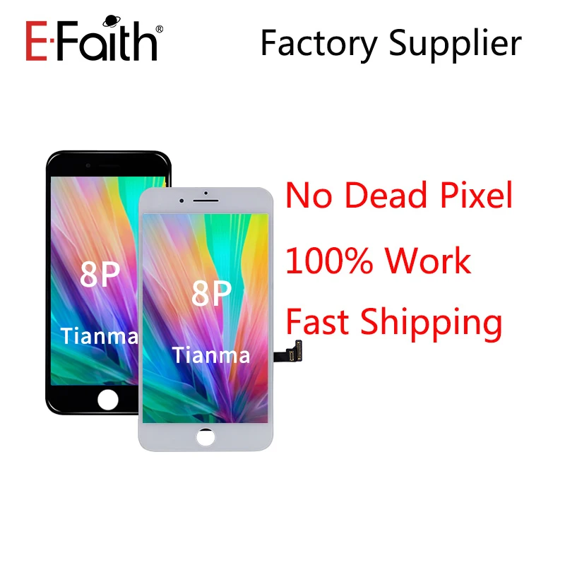 10 шт./лот Tianma класс А+++ для iPhone 6 plus 7 Plus 8 Plus 6P 7 P 8 P дисплей 5,5 ''ЖК сенсорный экран дигитайзер по DHL