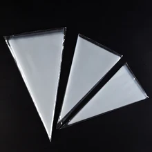 50 шт./компл. 1" 14" 16 дюймов прозрачный полиэтиленовый одноразовый для глазури трубопроводов торт Мешок кондитерский мешок Сумочка отделочных работ