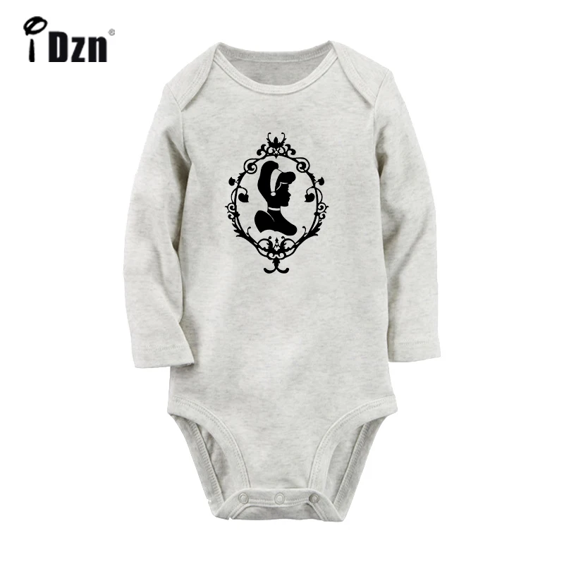 YbBaby082GC Дизайнерский Костюм принцессы Золушки для новорожденных; боди с длинными рукавами для малышей; комбинезон; хлопковая одежда; подарок - Цвет: YbBaby082GC
