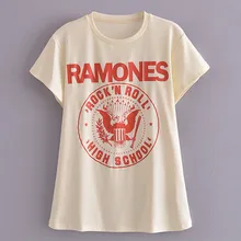 

Elmsk T Shirt Women Tops England Harajuku Tshirt Ins Fashion Blogger High Street Letter Printing Cotton Camisetas 2022 Summer