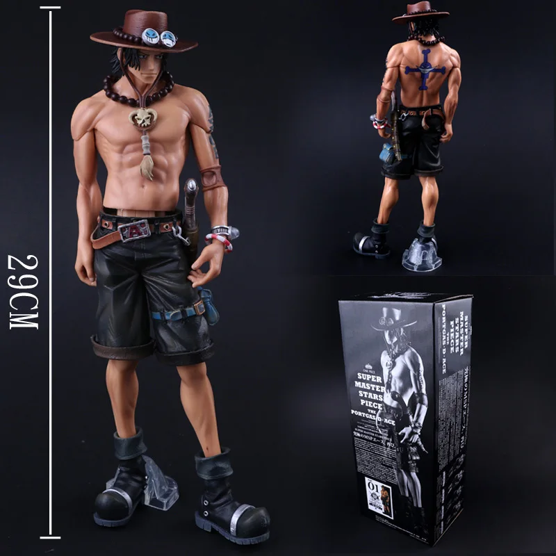 Аниме One Piece Super Master Stars The Portgas D Ace манга статуя ПВХ экшн-фигурка Коллекционная