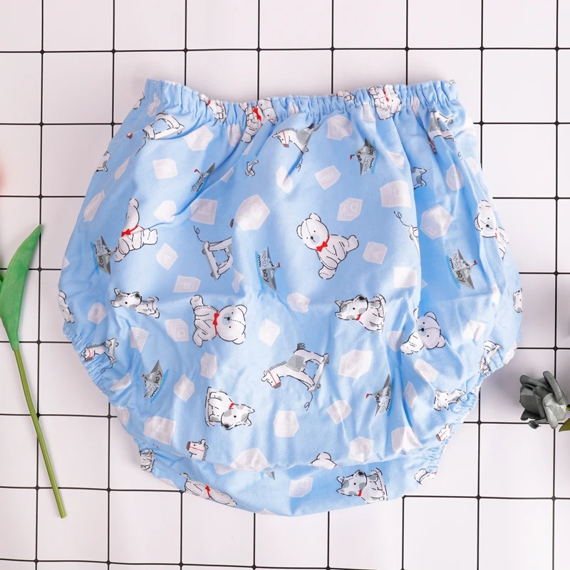 FUUBUU2209-Bear-XXL Waterproof pants/Adult Diaper/incontinence pants /Pocket diapers/Adult baby