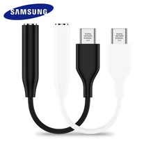 Usb Type C To 3.5mm Aux Adapter Type-c 3 5 Jack Audio Cable Original for Samsung Galaxy S21 Ultra S20 Note 20 10 Plus Tab S7 S7+