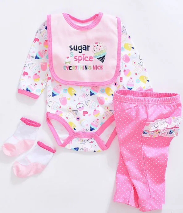 Ручной работы 1 набор силиконовые NPK Reborn Baby Doll аксессуары модная одежда подходит для 22 дюймов 50-55 см Reborn Doll детский подарок - Цвет: RBDA10