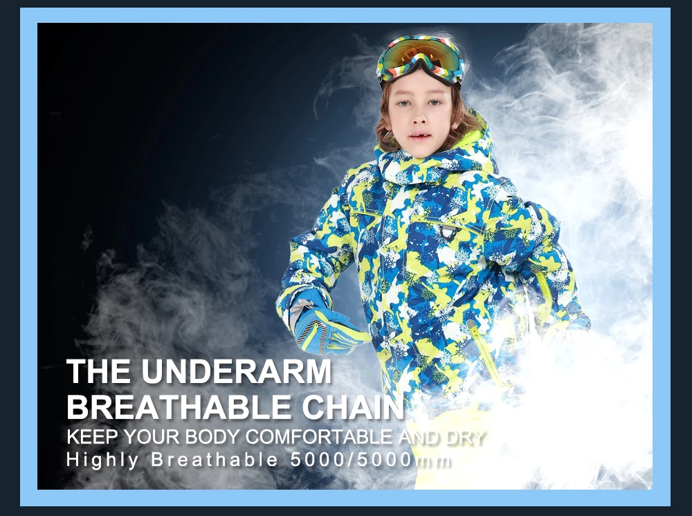 boys gore tex ski jacket