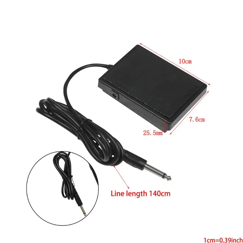 Foot Sustain Pedal Controller Switch For Keyboard Piano Yamaha Casio Musical Parts Accessories