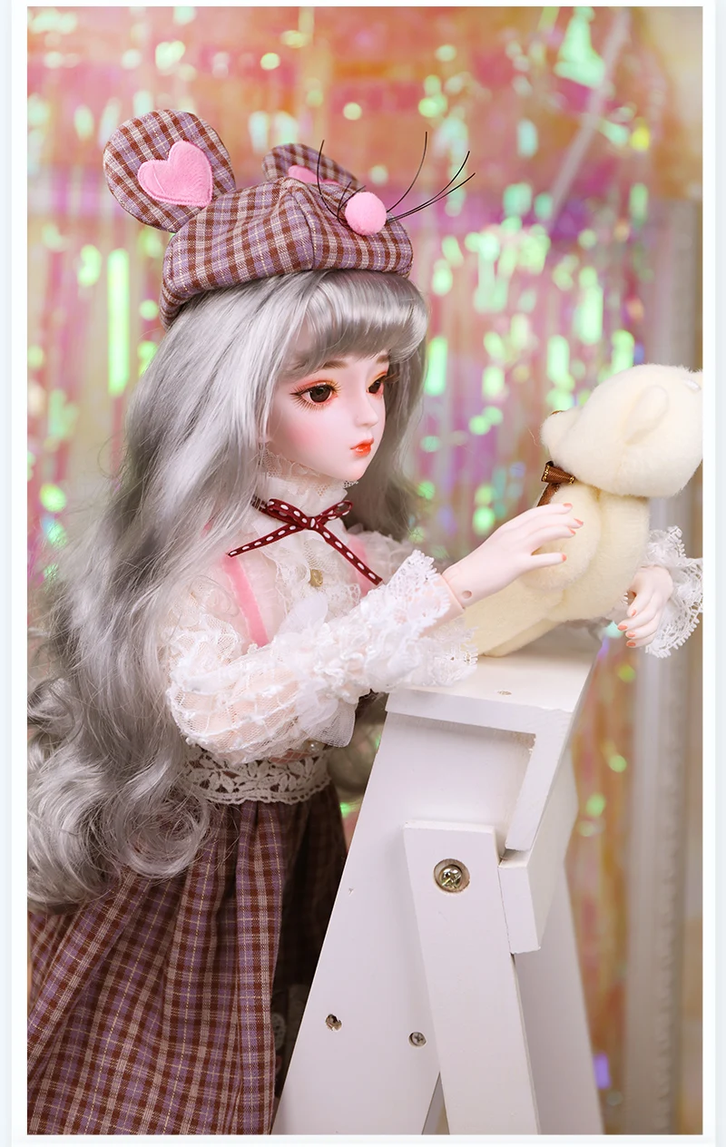 DBS 1/3 BJD Macchiato, ChengMingLan 12 Китайский Зодиак механические соединения тела, включая волосы, глаза, одежда 62 см высота девочек ледяной, SD