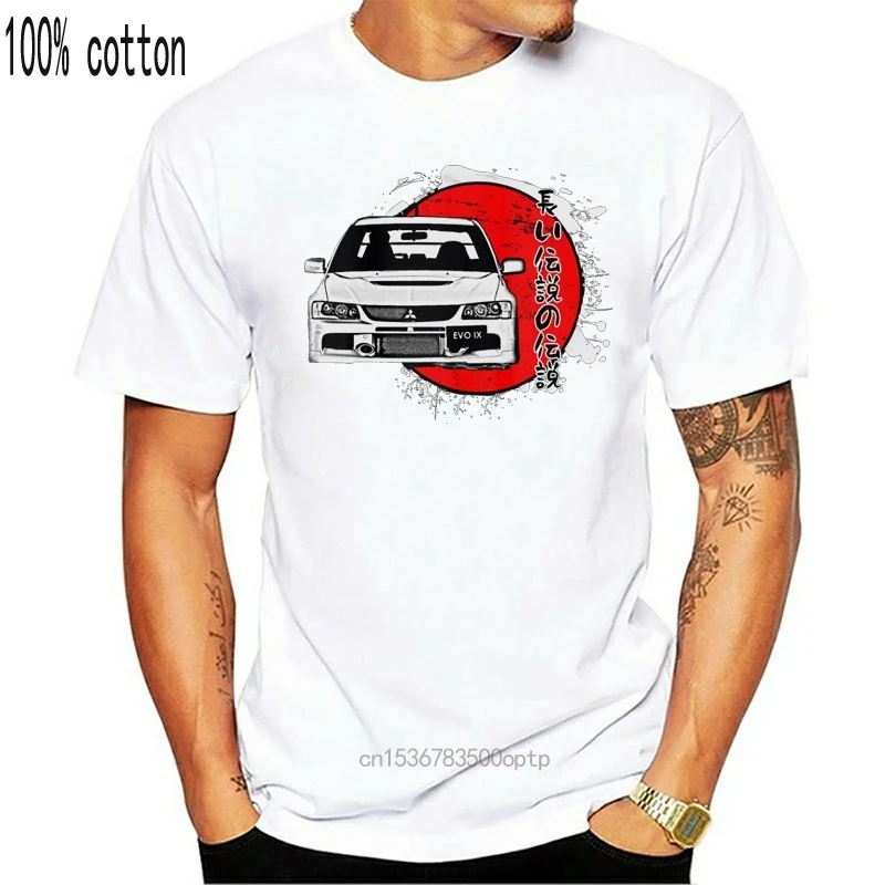 Новинка 4Mitsubishi Evo Lancer Japan Auto Sport Kanji Car футболка S M L XL 2XL 3XL2018 модные брендовые мужские