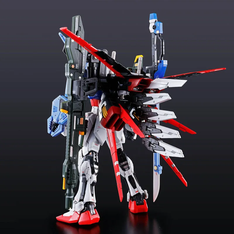 BANDAI RG 1/144 Originele Gundam PB модель идеальный удар GUNDAM SEED Кира YAMATO Mobiele Pak Kinderen Speelgoed