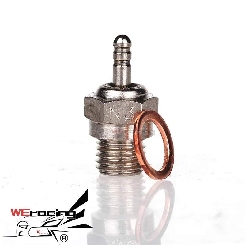 Лидер продаж Свеча зажигания N3 #3 #4 N4 для Vertex SH Nitro детали двигателя 1/10 1/8 RC багги