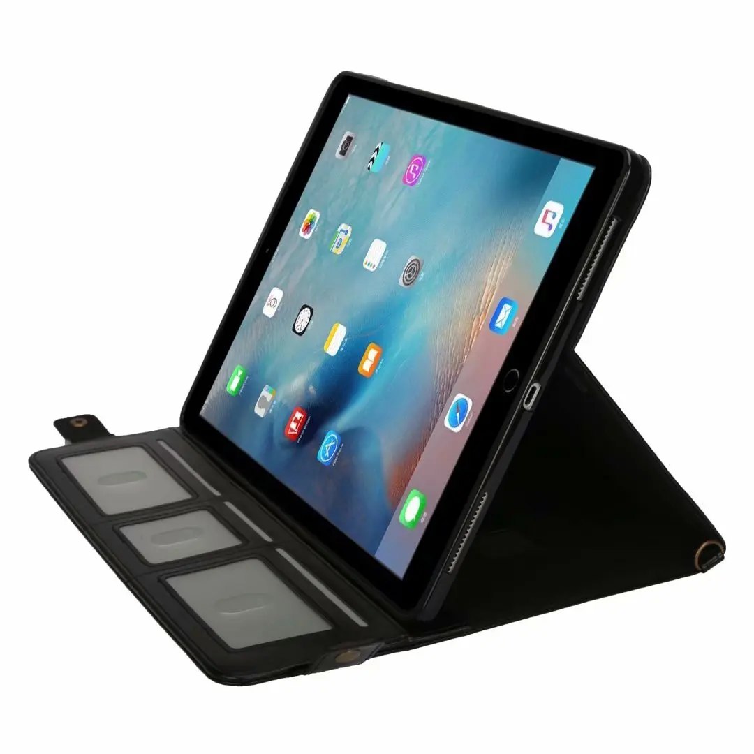 Чехол для планшета с надписью для iPad Pro12.9 ''/ кошелек-Карточница кожаный чехол через плечо сумка на ремне