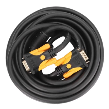 

10M Computer Monitor VGA Extension Cable VGA M/M Wire HD 15 Pin Male to Male VGA Cord Copper Line for Laptop PC Projector