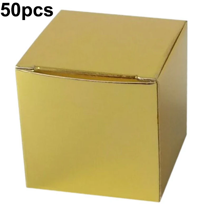 

50 Pcs Party Favors Packing Box Candy Gift Supplies Storage Decor Display Set