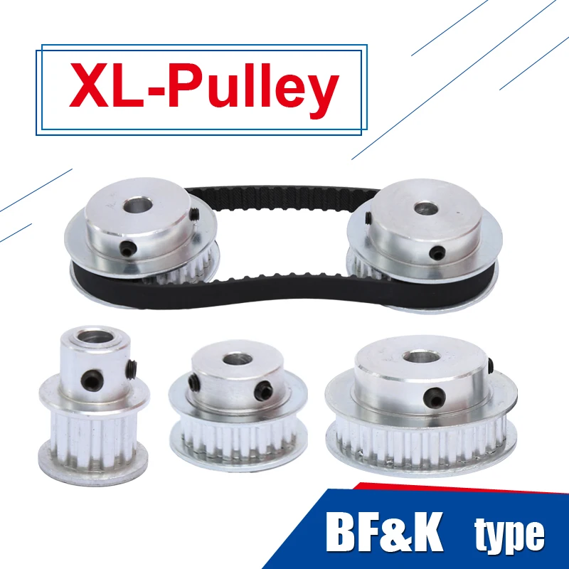 XL10T 80T Timing Belt Pulley 1/5″ Pitch without Set Screw for 10mm Width Belt 