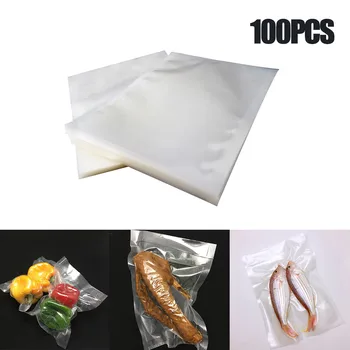 

Vacuum Packing Fresh Bag Food Sealer Storage Microwave Support 20x25cm 100pcs Home Storage Organization Accessories Organizer