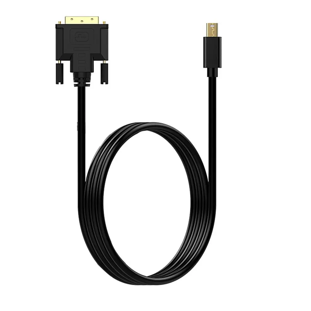

Gold plated Mini DisplayPort (Mini DP) to DVI Cable Thunderbolt Port Compatible